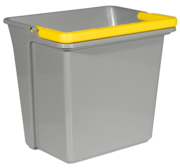 Wiadro Plastikowe ABS 5l żółta rączka 304017